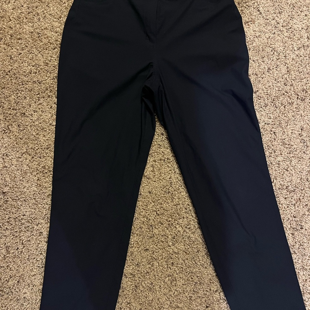 Lululemon City Sleek navy pants size 12